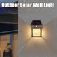 Outdoor Solar Waterproof Induction Tungsten Wall Light