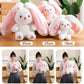 🔥2024 Hot Sale - 49% OFF🍓 Strawberry Bunny Transformed into Little Rabbit 🎀 Fruit Doll Plush Toy 🐰
