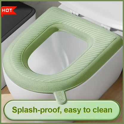 💥New Year Special Sale 49% OFF💥 Universal Waterproof Foam Toilet Seat Cover for Families（BUY 3 GET 5 FREE）